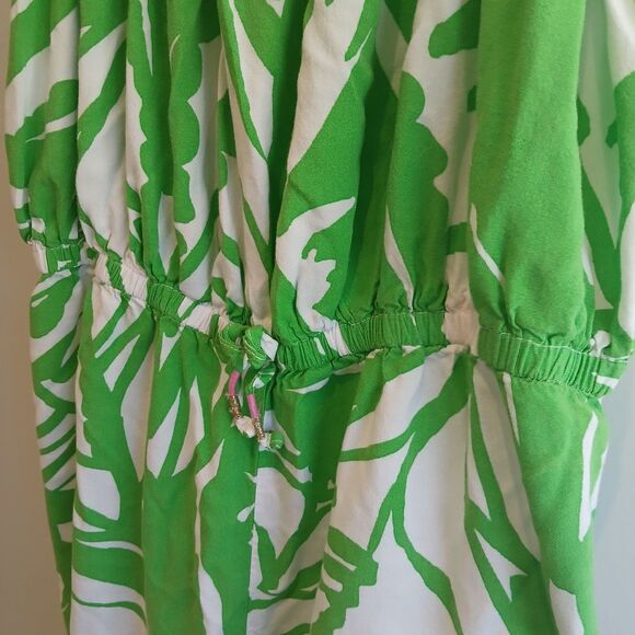 Lilly Pulitzer x Target Jumpsuit Romper Size XL Green Palm Boom-Boom Wide Leg - Picture 5 of 15